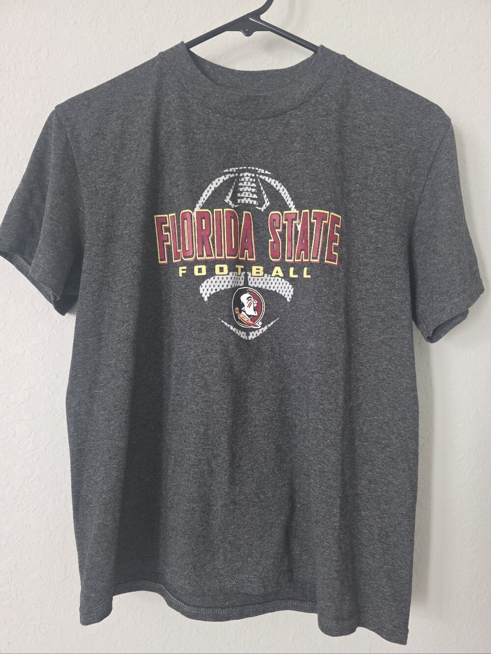 Florida State Football Youth Gray T-Shirt